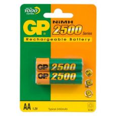 Аккумулятор (батарейный блок) для фотокамеры GP 250AAHC/R6 (2500 мАч) упак 2 /20