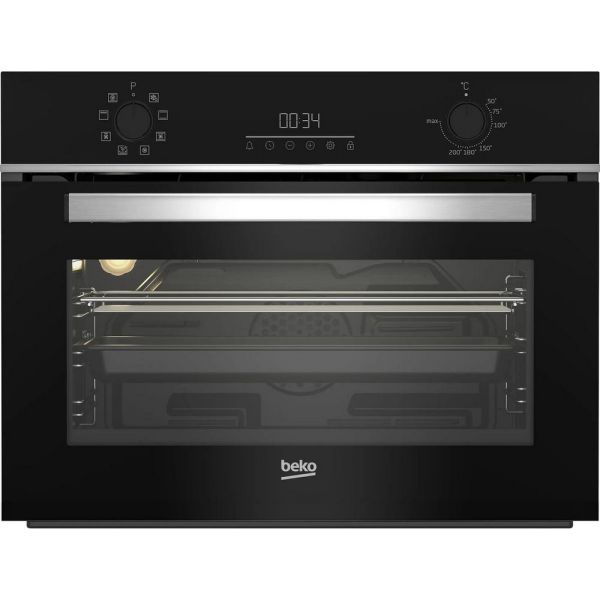 Духовой шкаф BEKO BBCM13300X нержавеющая сталь/черный