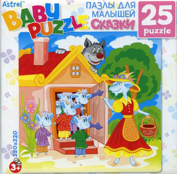 Пазл Astrel Games 6426 Волк и семеро козлят 25